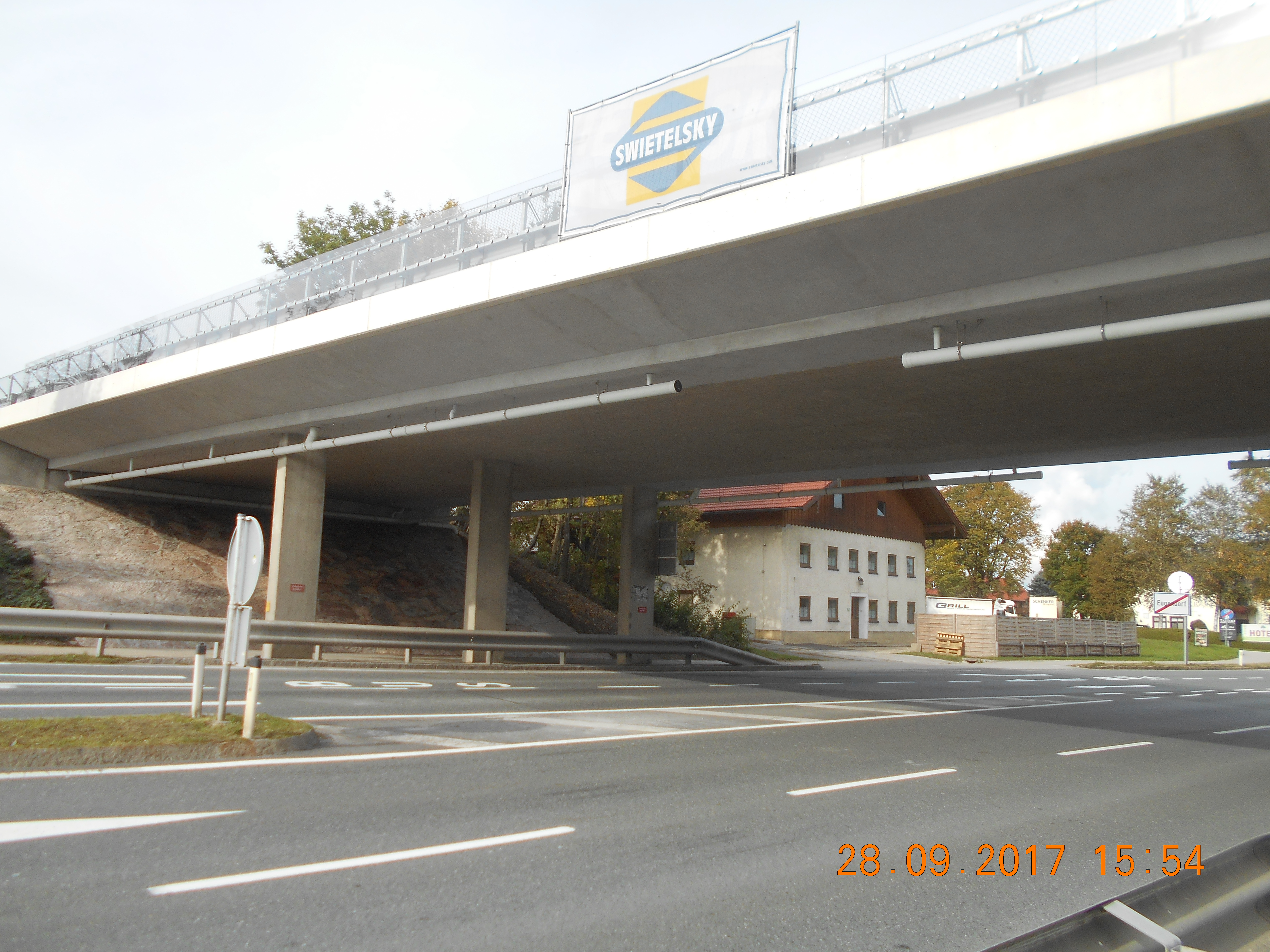 Unterführung B1 Eugendorf - Út- és hídépítés