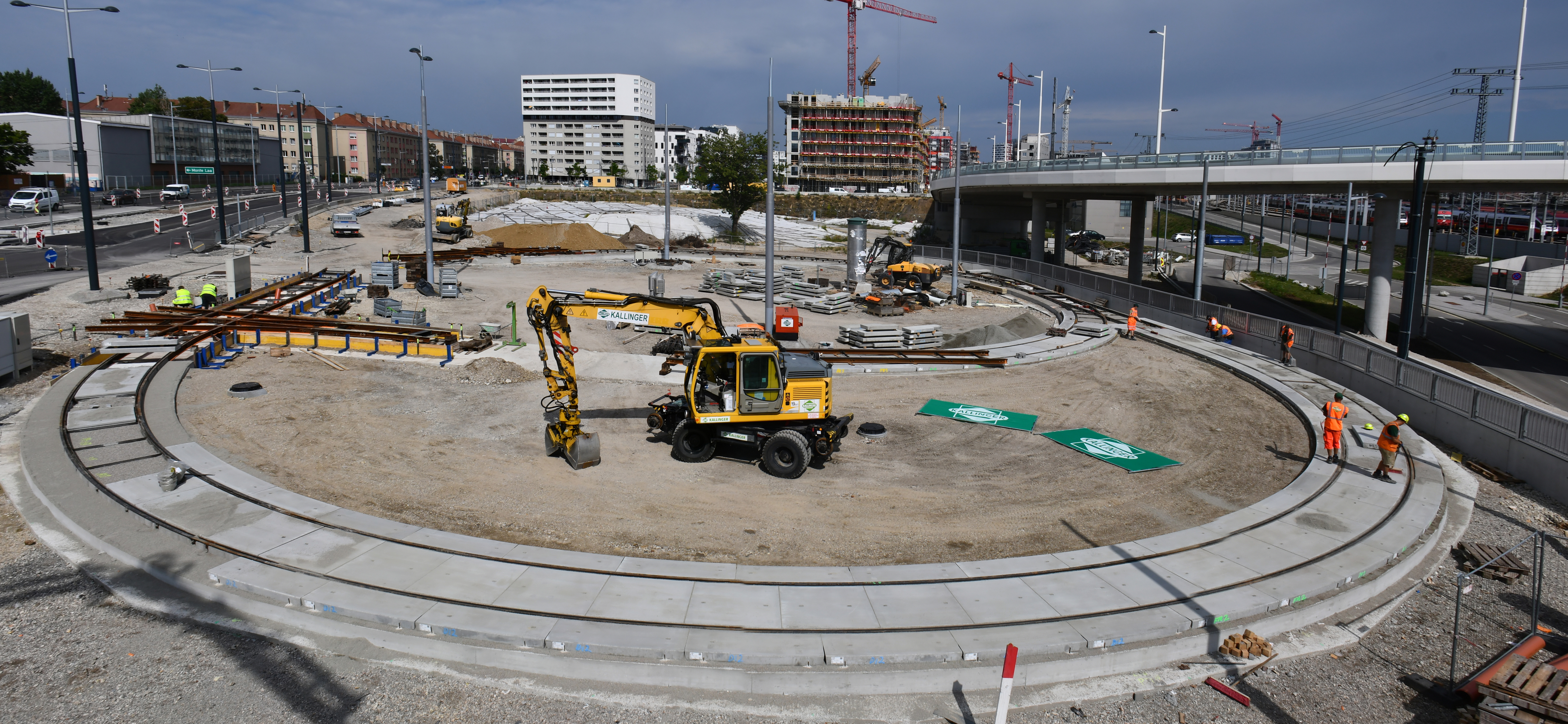 Unterführung Gudrunstraße & Absberggasse - Vasútépítés