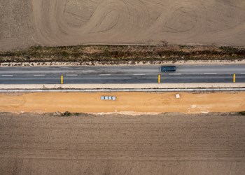 Újabb útépítési munkák a Balatonnál - HU