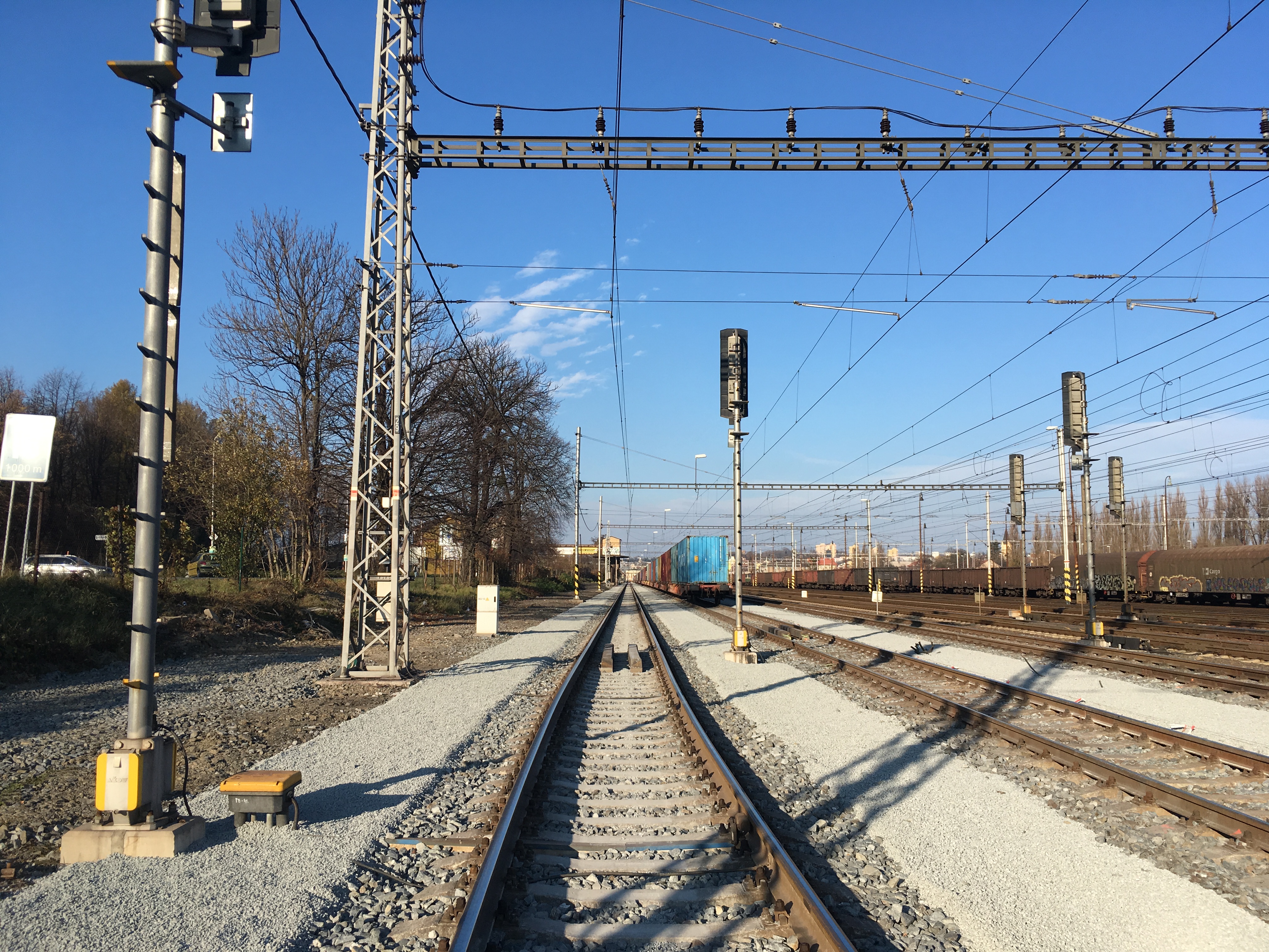 Oprava kolejí v žel. stanici Český Těšín  - Vasútépítés