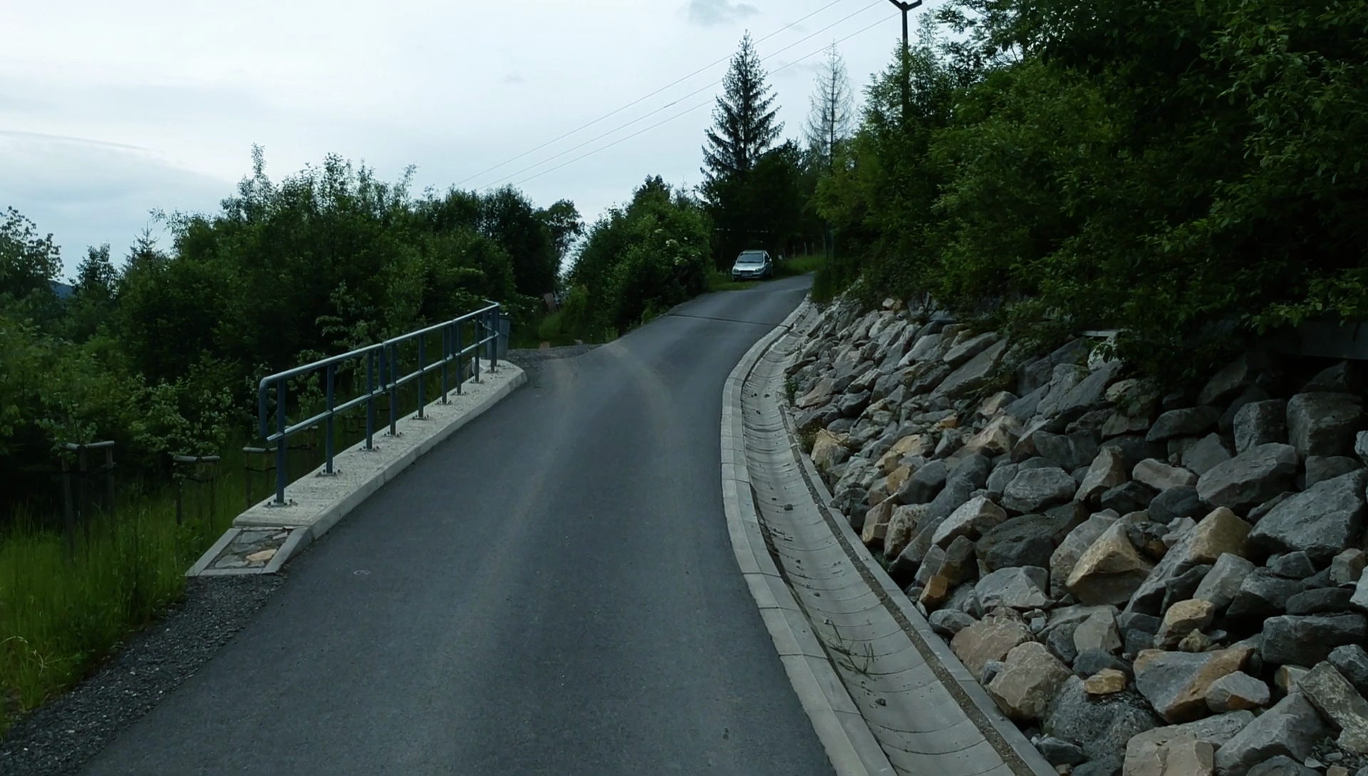 Vsetín – sanace svahu Ohýřov II - Út- és hídépítés