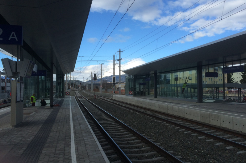 Umbau Bahnhof Neunkirchen - Vasútépítés