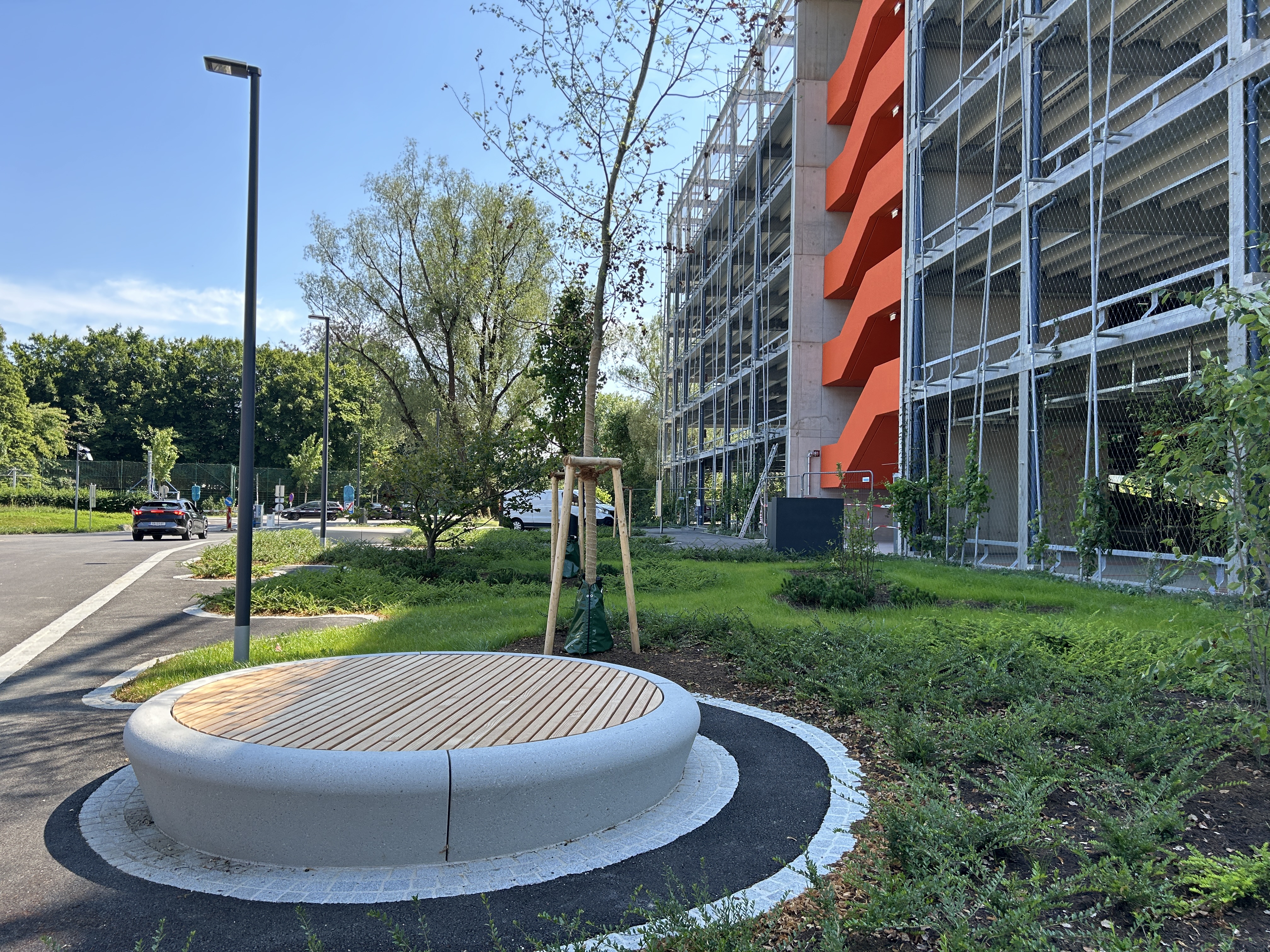ARGE JKU Campus West - Magasépítés