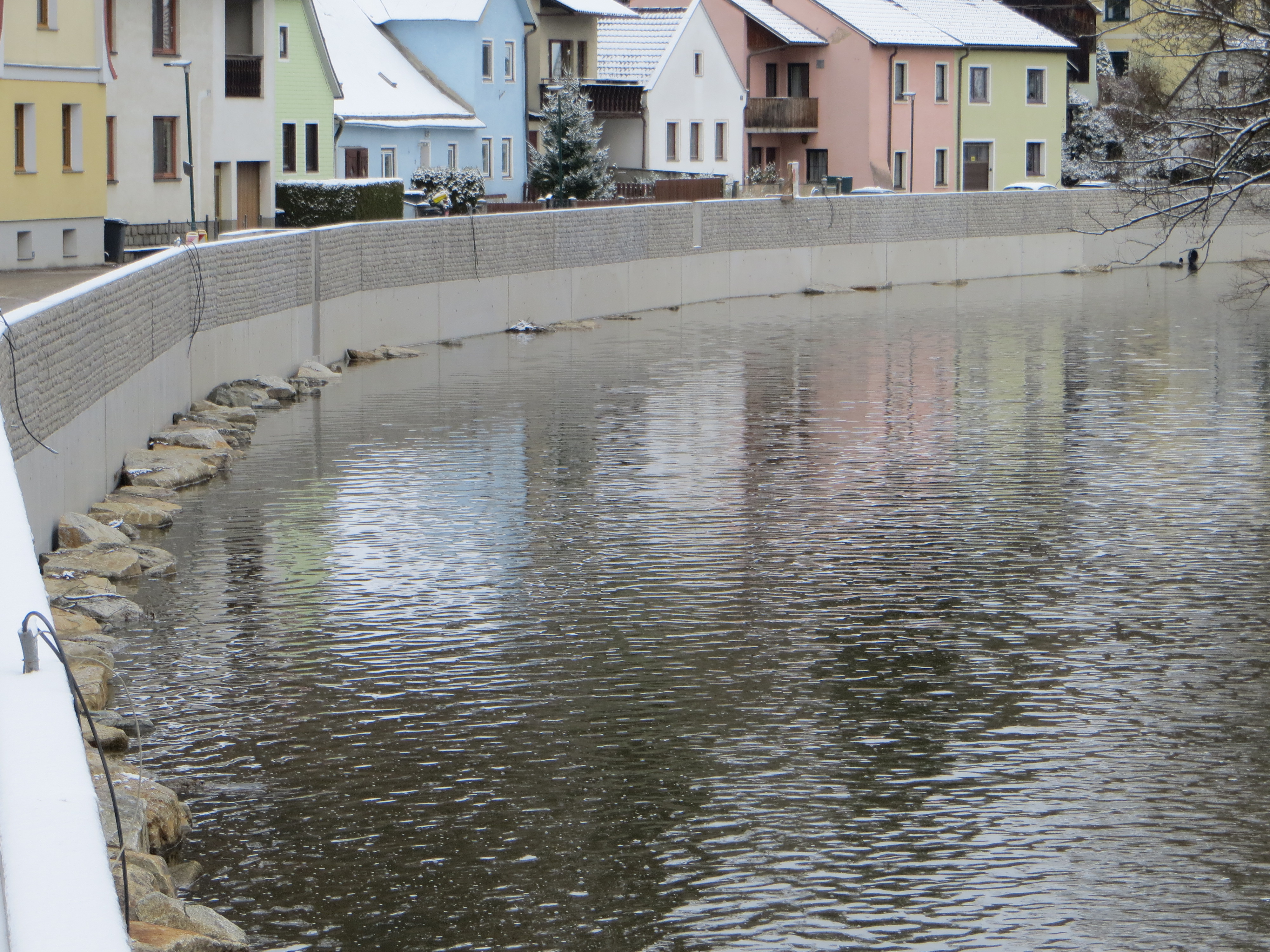 Hochwasserschutz Waidhofen an der Thaya - Mélyépítés