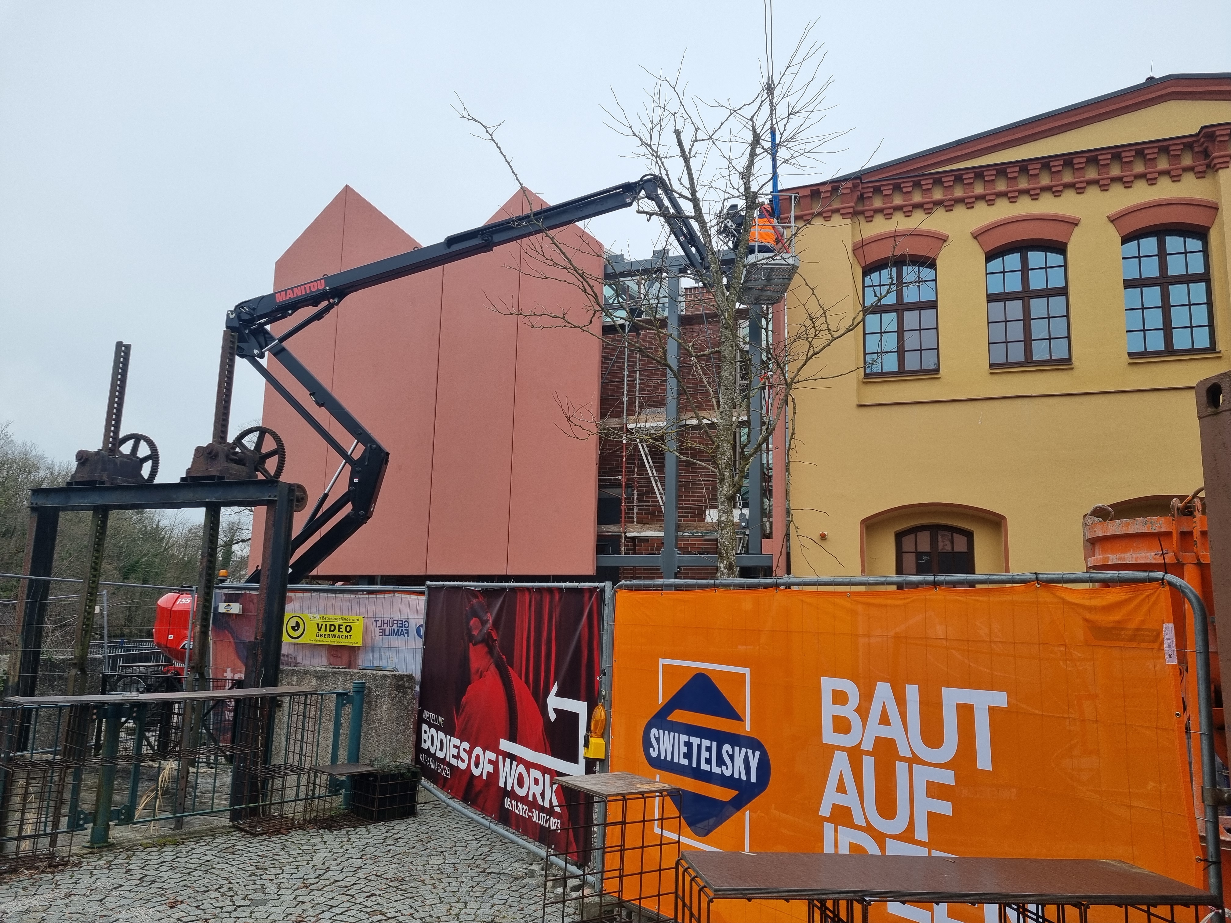 Digitalisierungscenter und Museum-Arbeitswelt Steyr - Magasépítés