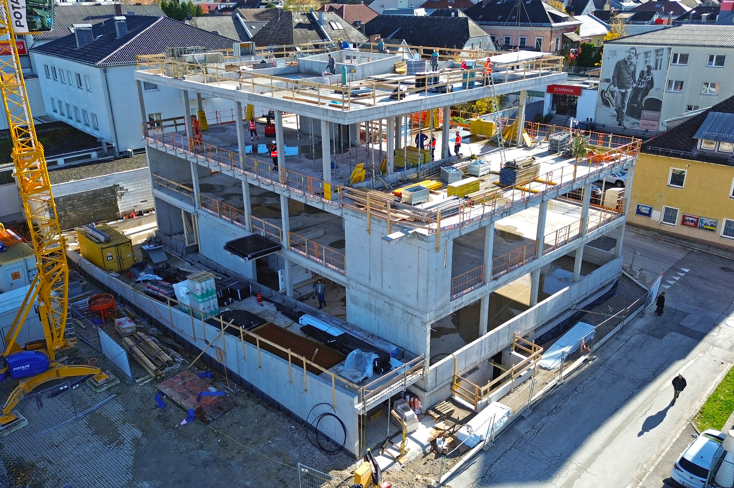 Arbeiterkammer Kirchdorf - Magasépítés