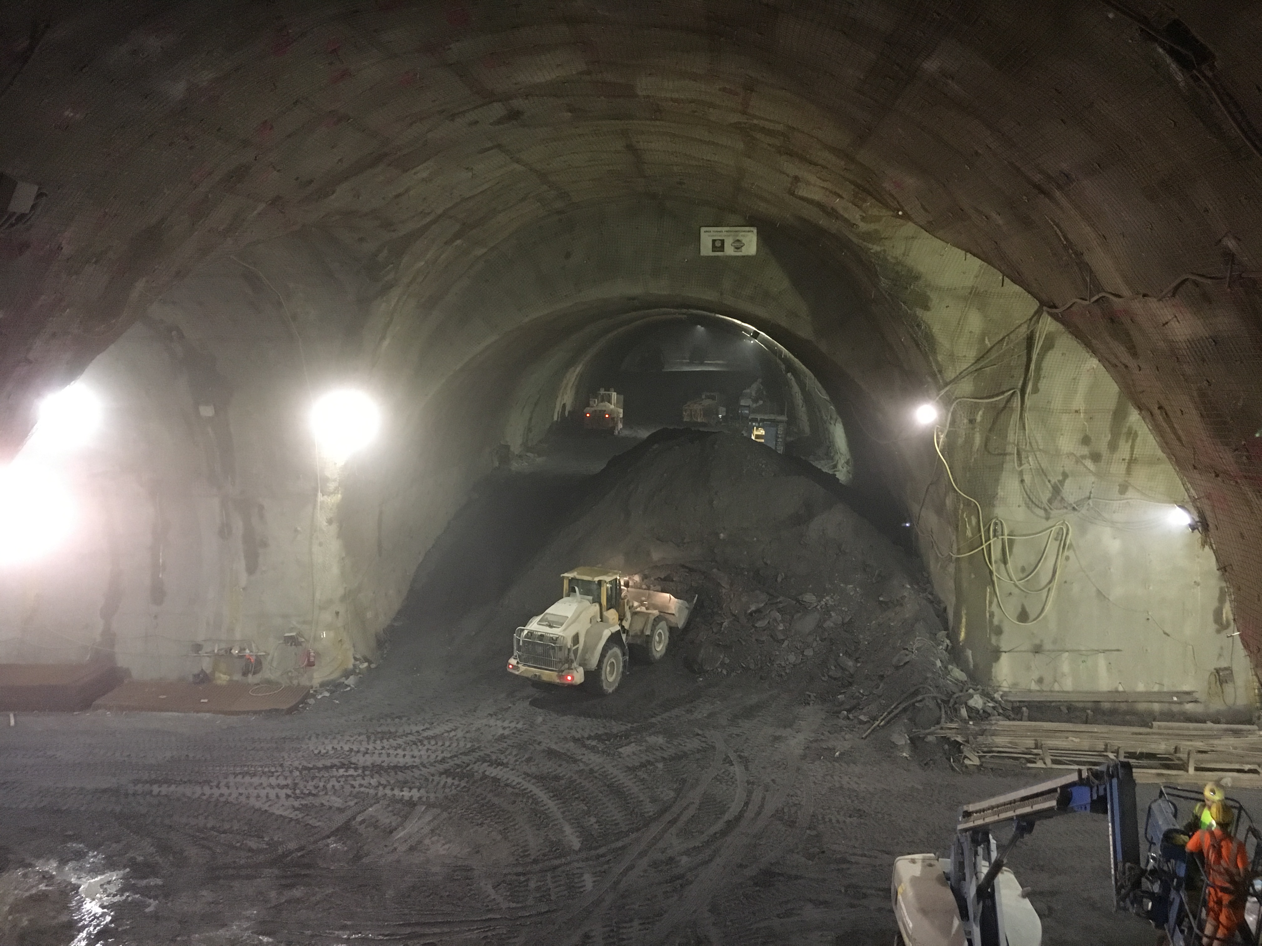 Semmering Basistunnel - SBT 2.1 Fröschnitzgraben - Alagútépítés
