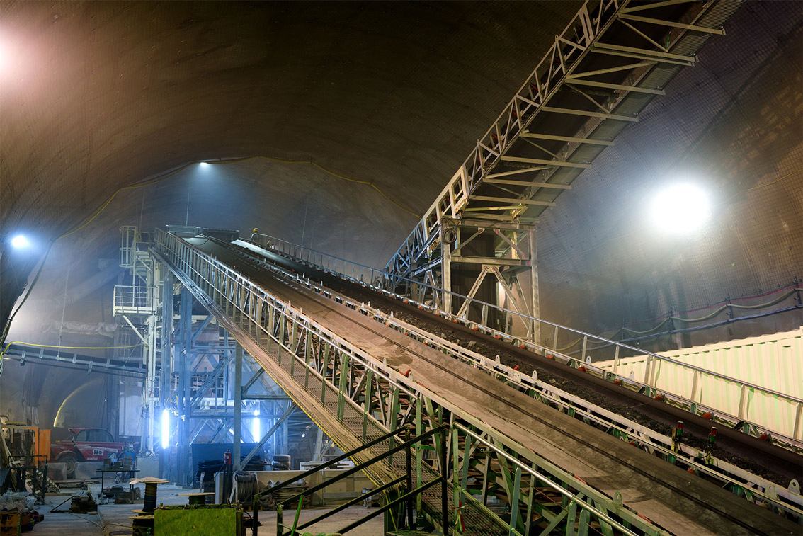 Semmeringtunnel SBT 2.1, Steinhaus am Semmering - Alagútépítés