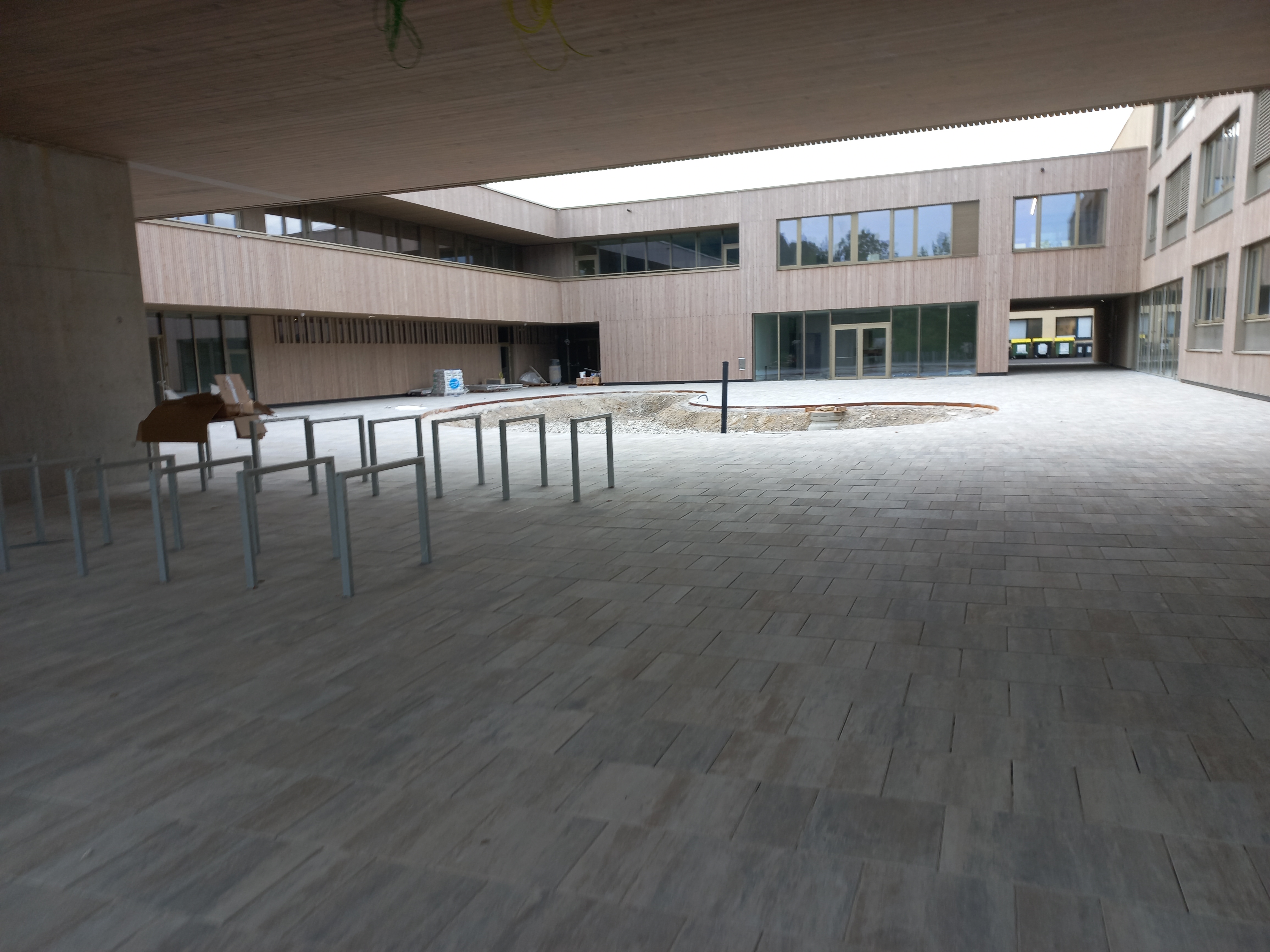 Landwirtschaftliche Fachschule Pyhra - Magasépítés