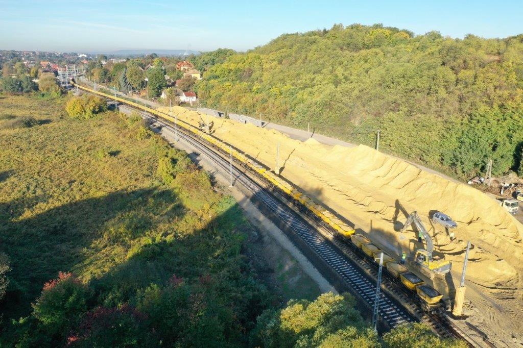 Gödöllő -Hatvan vasúti vonalszakasz pályaépítési és kapcsolódó munkák megvalósítása - Vasútépítés
